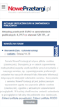 Mobile Screenshot of noweprzetargi.pl